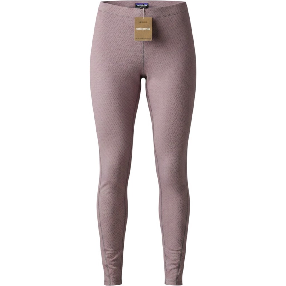 Patagonia Capilene Base Layer Bottoms Girl's XXL (16-18) Pink Mauve Leggings NWT